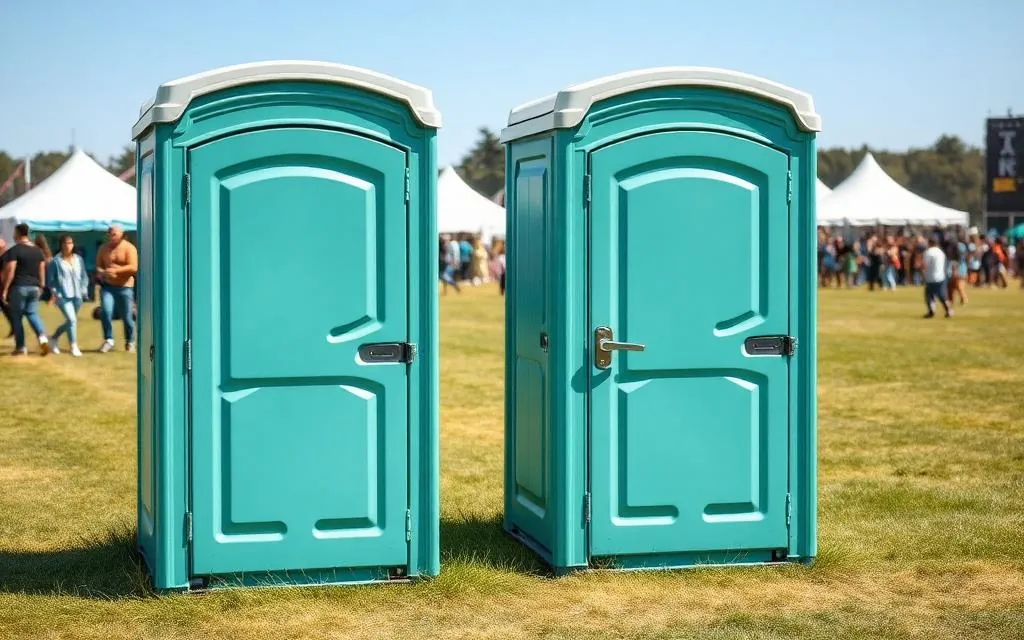 event portable toilet rentals from Fallcrest Portable Toilets