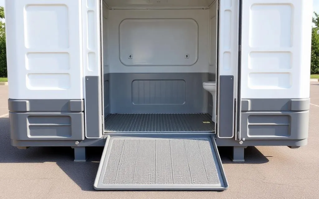 handicap accessible portable toilets from Fallcrest Portable Toilets